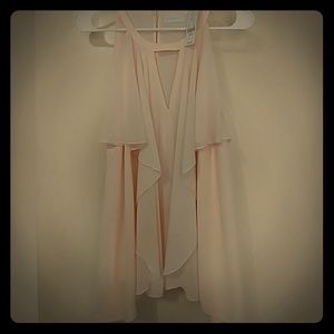 Beautiful blush semi formal top